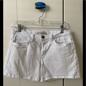 JOE’S White Denim Jean Shorts